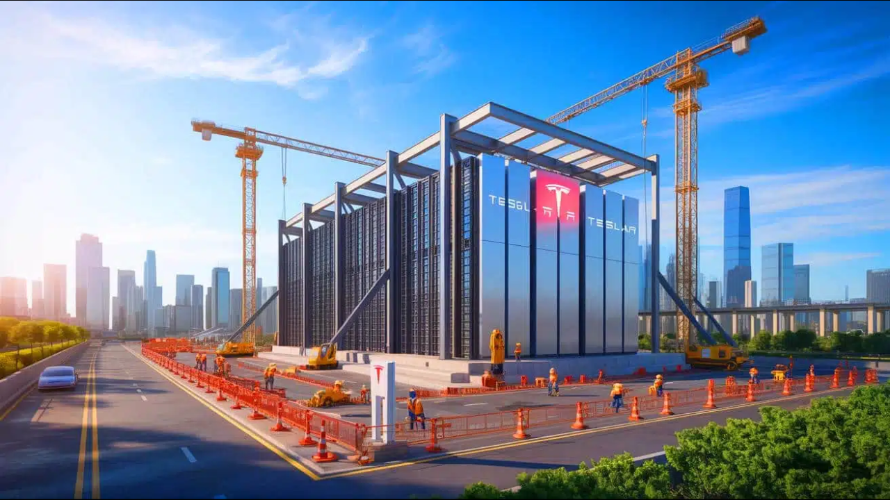 Tesla China Battery Project Renewable Energy